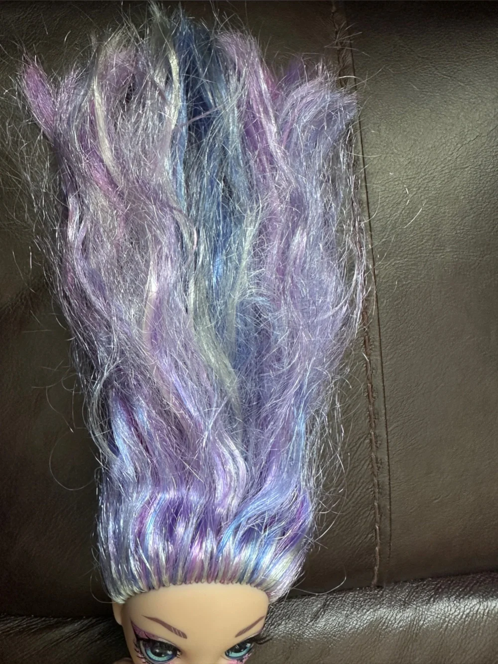 Rainbow High Cheer Violet Willow Purple Cheerleader Doll with no clothes